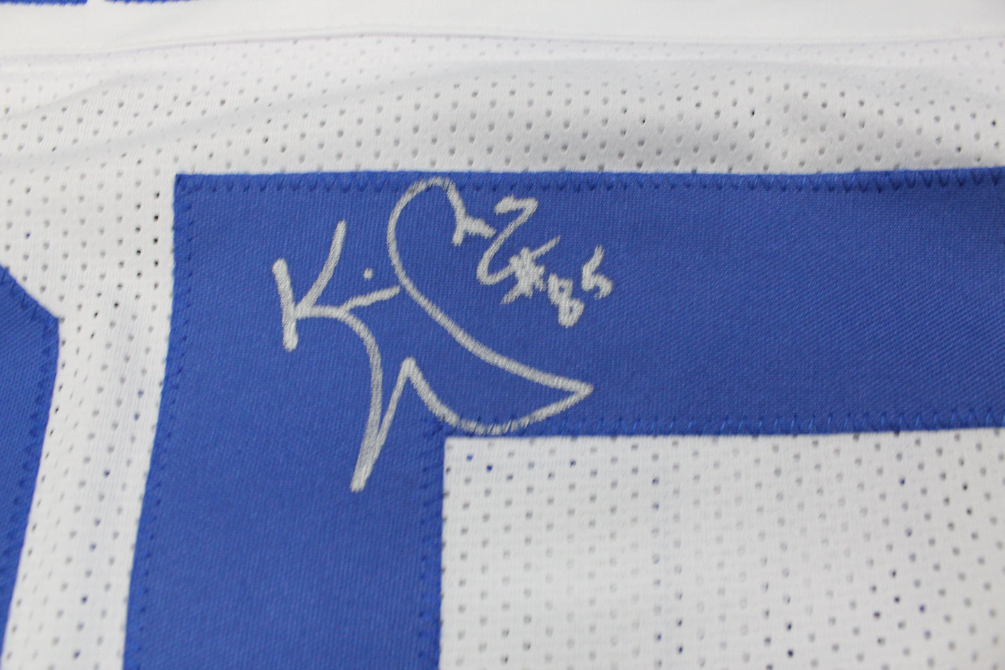 KEVIN WILLIAMS DALLAS COWBOYS SIGNED JERSEY Hurricanes w/INSCs 2XL JSA