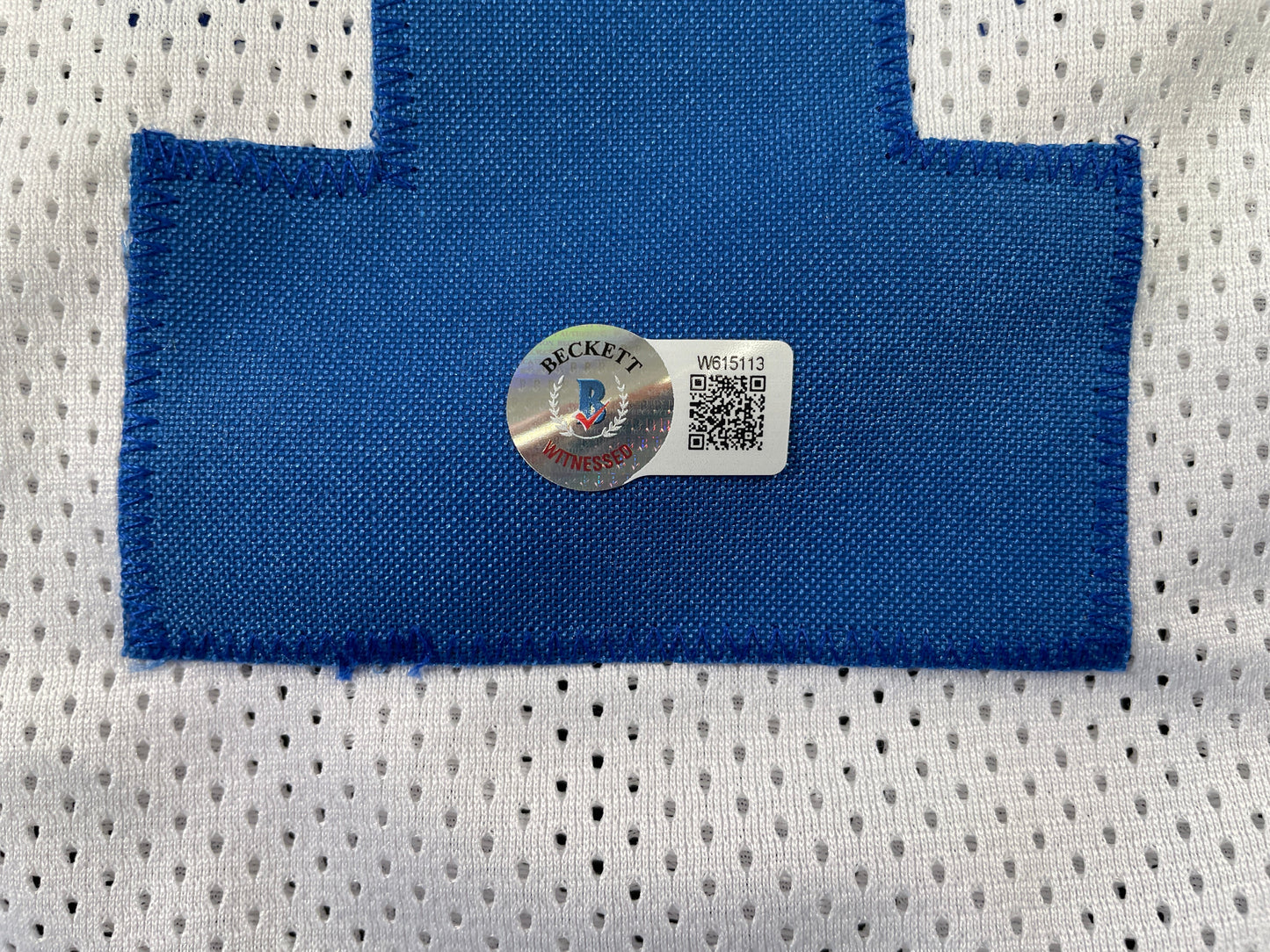 BOB LILLY DALLAS COWBOYS SIGNED HOME JERSEY w/MrCowboy JSA