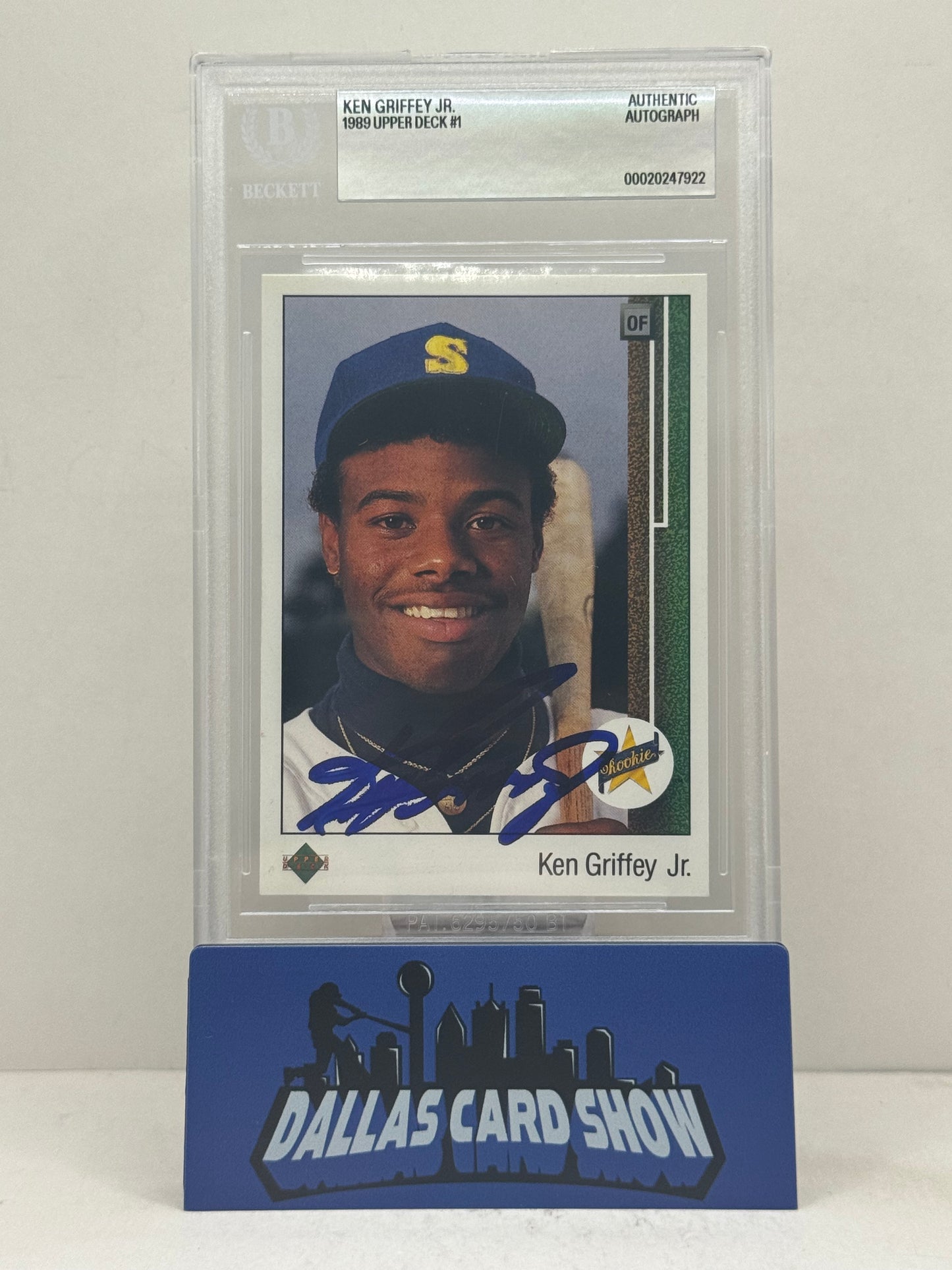 1989 Upper Deck #1 Ken Griffey Jr BGS Authentic Autograph