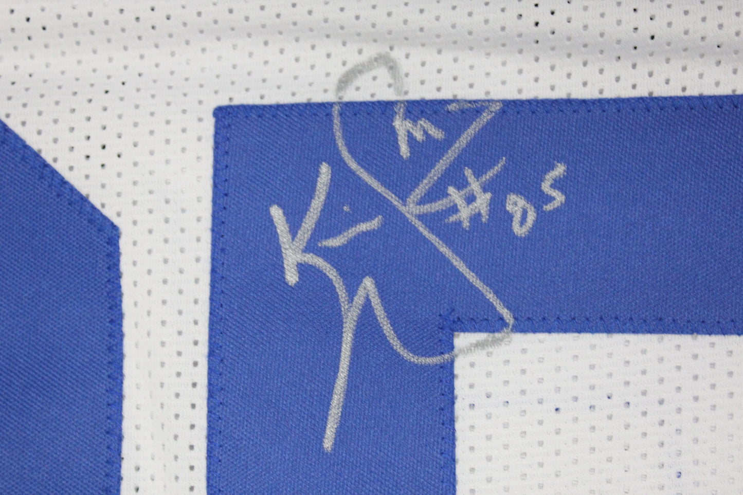 KEVIN WILLIAMS DALLAS COWBOYS SIGNED JERSEY Hurricanes w/INSCs 2XL JSA