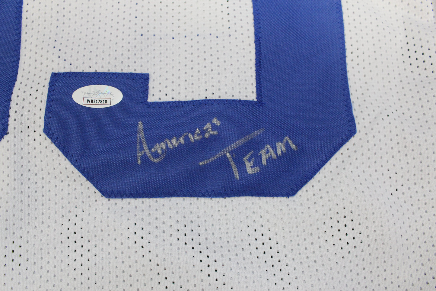 KEVIN WILLIAMS DALLAS COWBOYS SIGNED JERSEY Hurricanes w/INSCs 2XL JSA