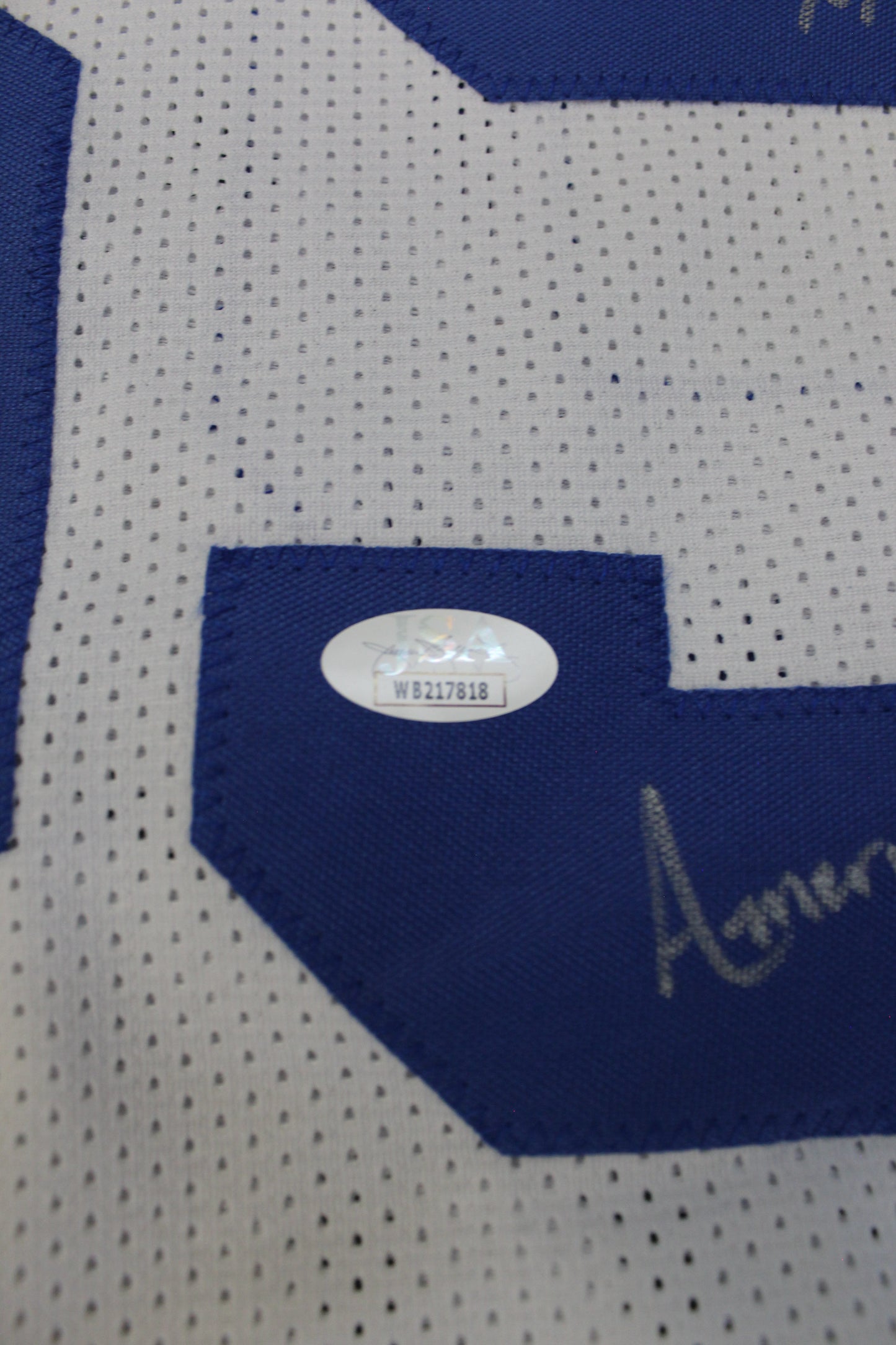 KEVIN WILLIAMS DALLAS COWBOYS SIGNED JERSEY Hurricanes w/INSCs 2XL JSA