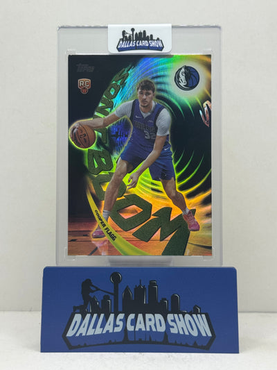 2025-26 Topps SB-18 Cooper Flagg Sonic Boom Rookie RC Mavericks
