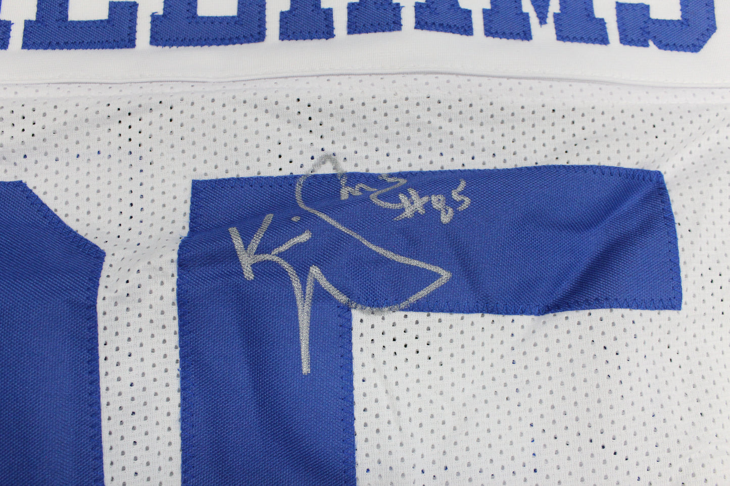 KEVIN WILLIAMS DALLAS COWBOYS SIGNED JERSEY Hurricanes w/INSCs 3XL JSA