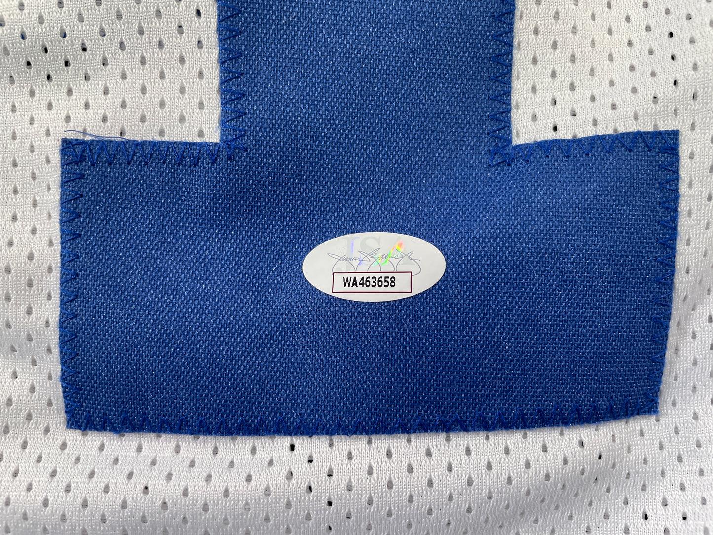 BOB LILLY DALLAS COWBOYS SIGNED HOME JERSEY w/HOF JSA COA