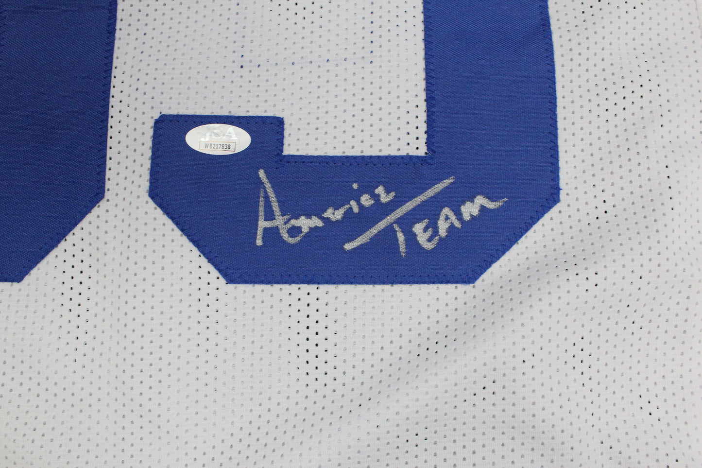 KEVIN WILLIAMS DALLAS COWBOYS SIGNED JERSEY Hurricanes w/INSCs XL JSA