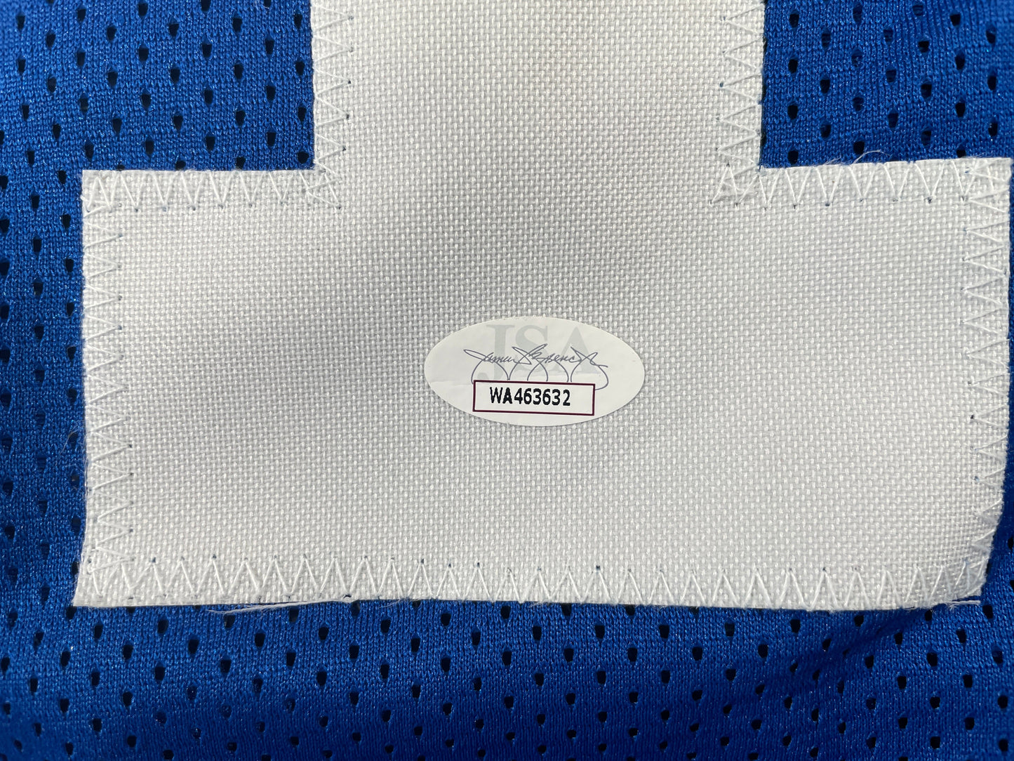 BOB LILLY DALLAS COWBOYS SIGNED Throwback JERSEY w/HOF80 JSA COA