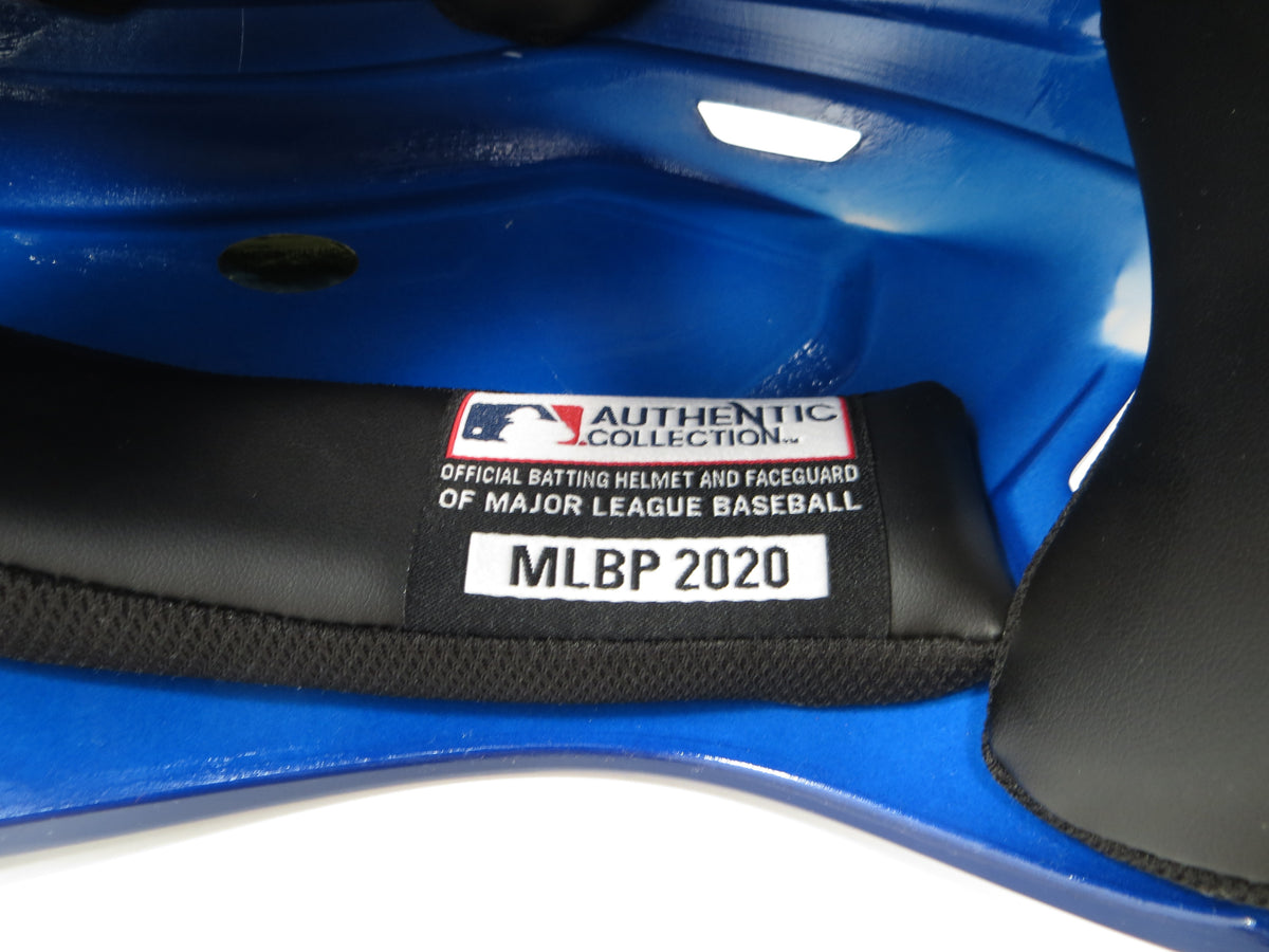 MICHAEL YOUNG TEXAS RANGERS SIGNED FULL SIZE BATTING HELMET BAS COA