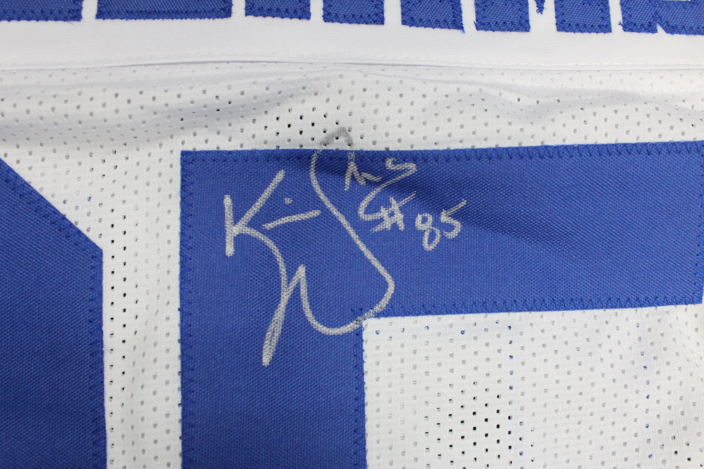 KEVIN WILLIAMS DALLAS COWBOYS SIGNED JERSEY Hurricanes w/INSCs XL JSA