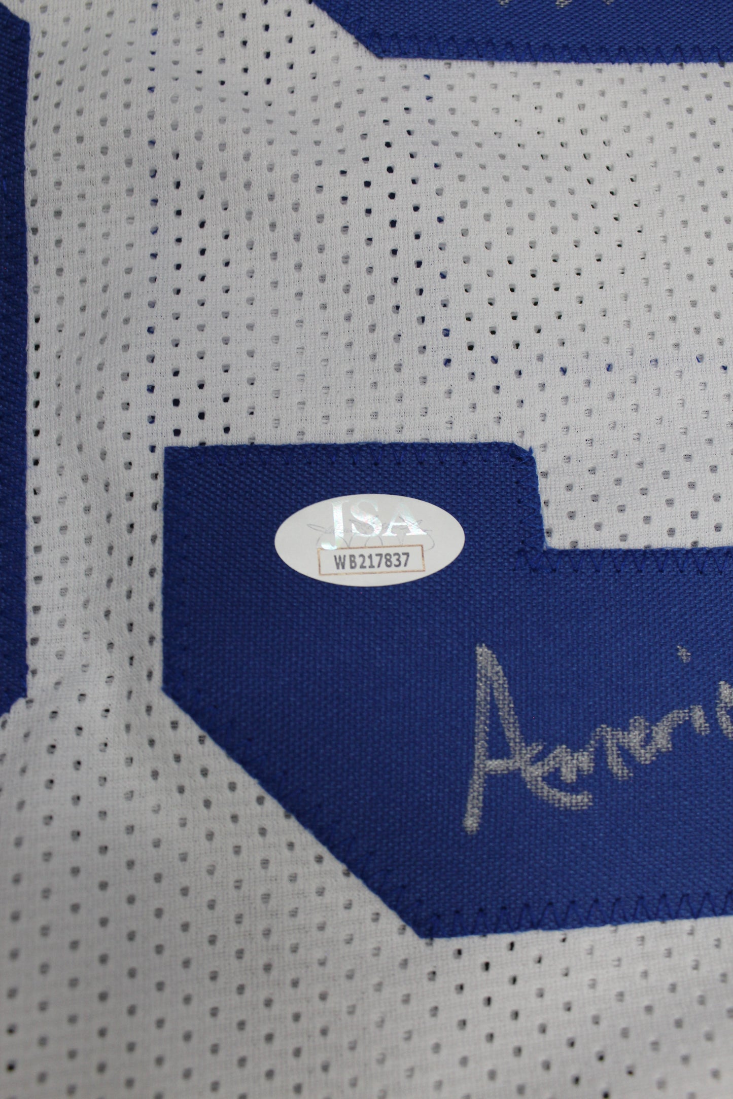 KEVIN WILLIAMS DALLAS COWBOYS SIGNED JERSEY Hurricanes w/INSCs XL JSA