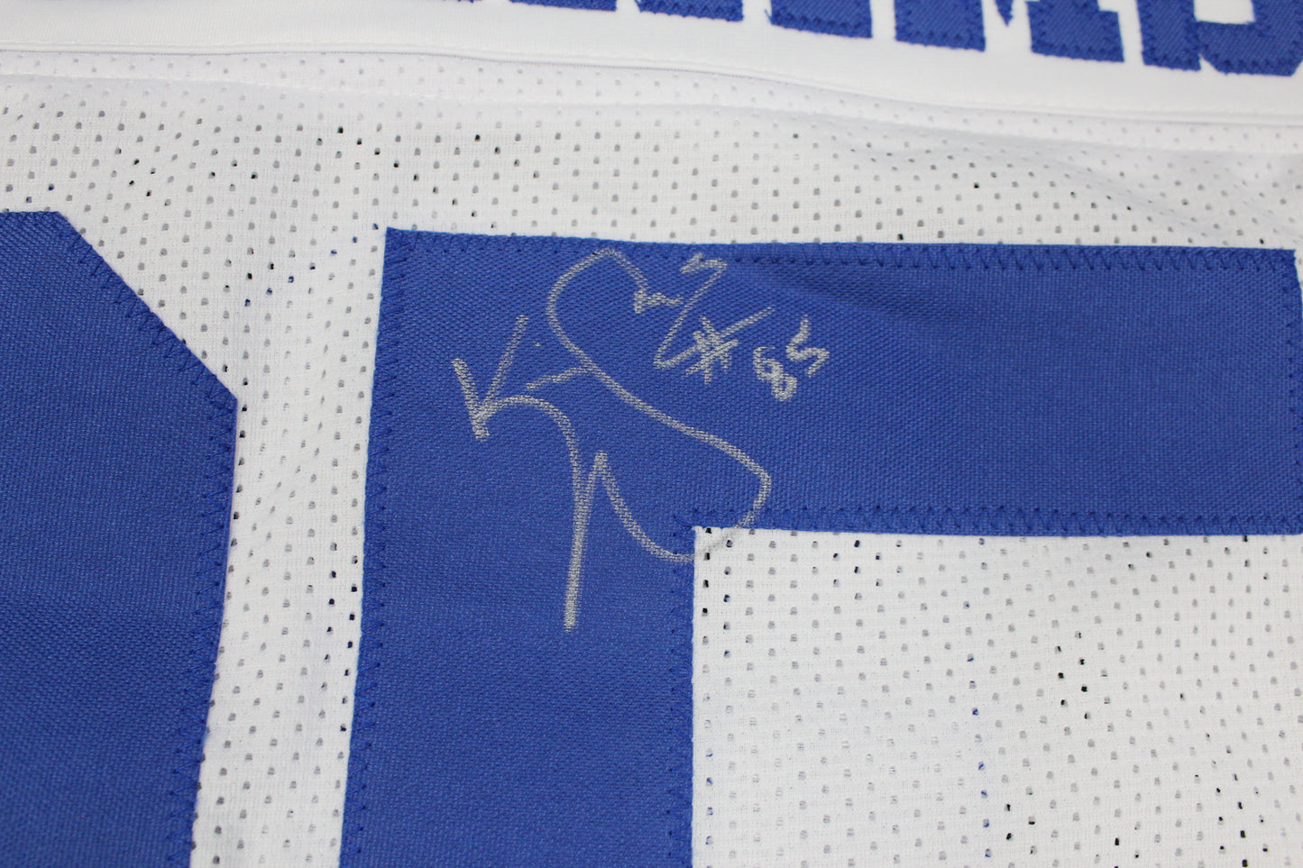 KEVIN WILLIAMS DALLAS COWBOYS SIGNED JERSEY Hurricanes w/INSCs XL JSA