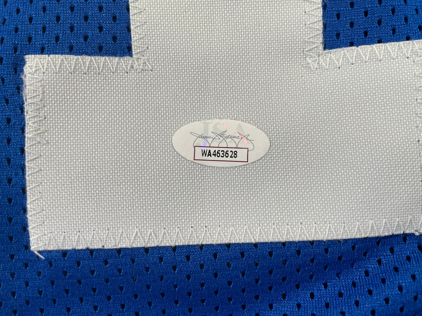 BOB LILLY DALLAS COWBOYS SIGNED Throwback JERSEY w/HOF80 JSA COA