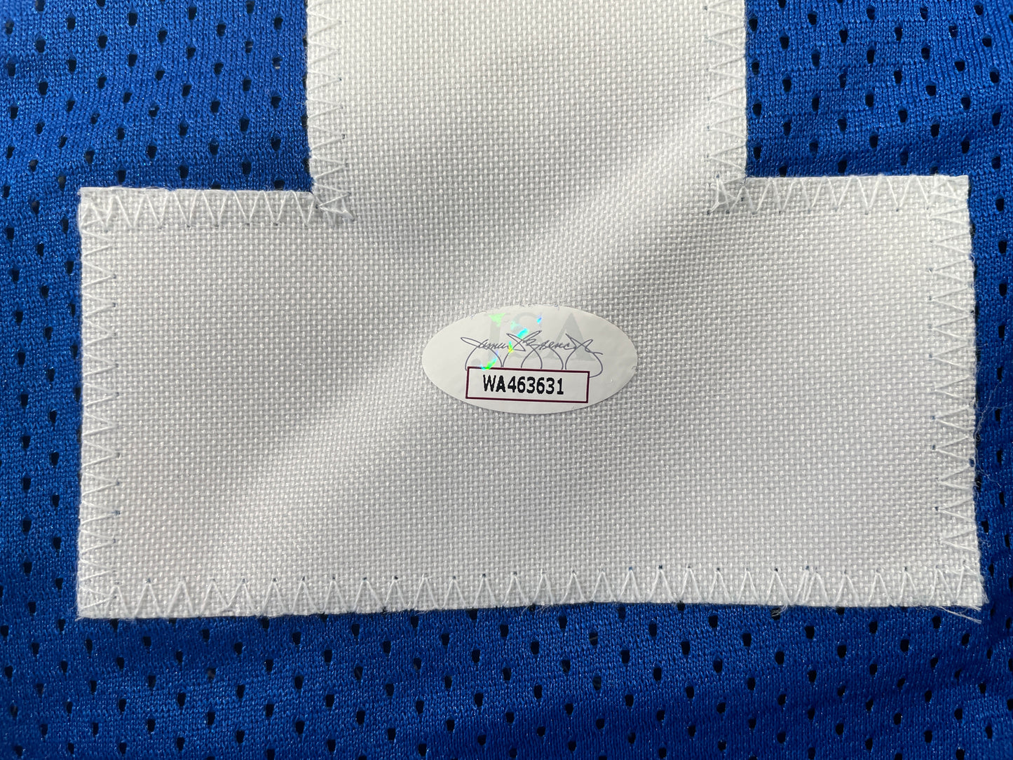 BOB LILLY DALLAS COWBOYS SIGNED Throwback JERSEY w/HOF80 JSA COA