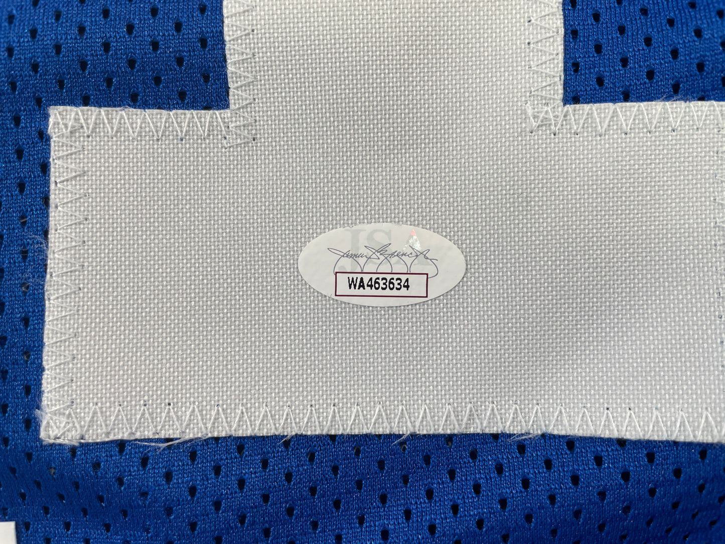 BOB LILLY DALLAS COWBOYS SIGNED Throwback JERSEY w/HOF80 JSA COA