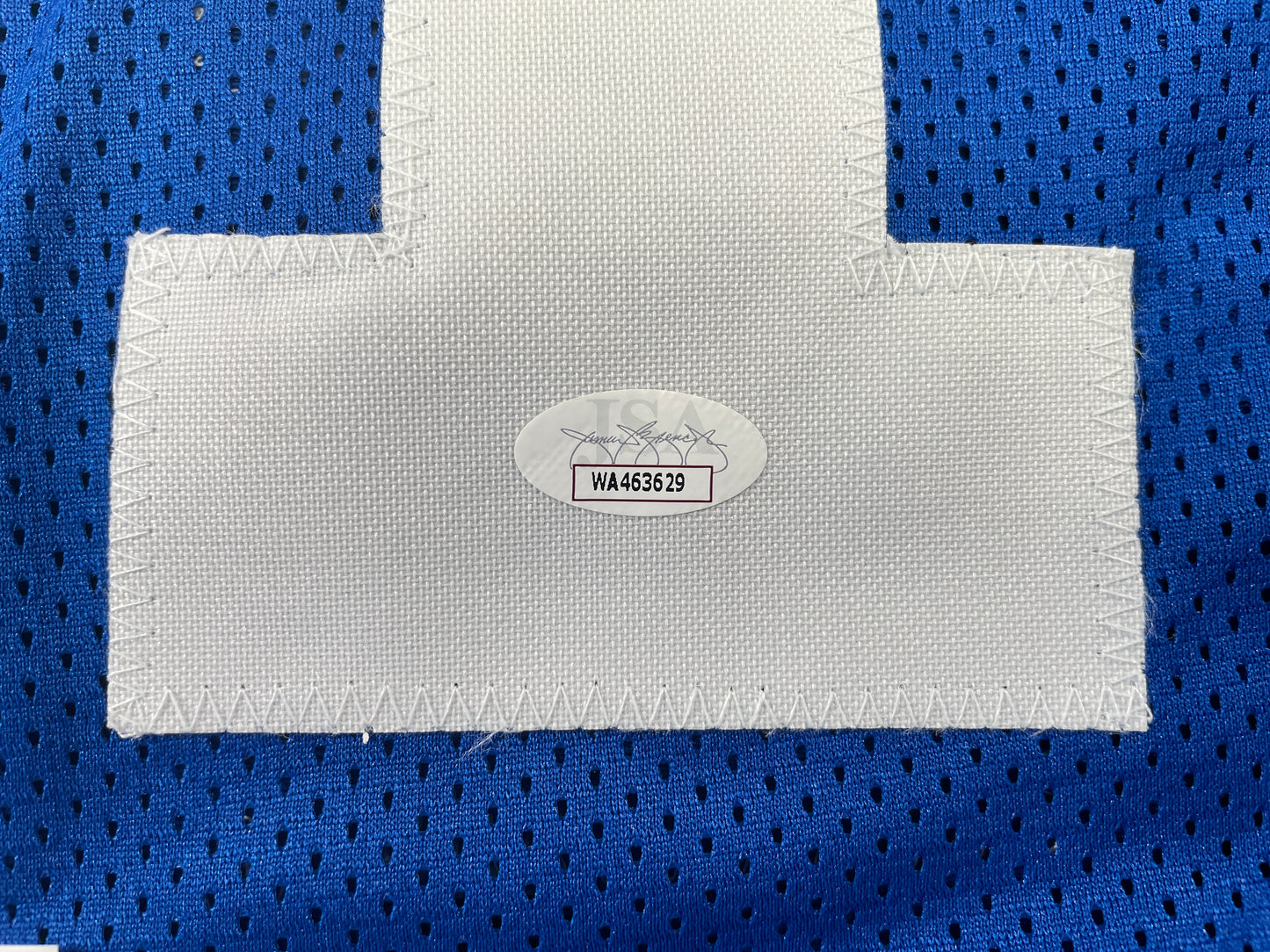 BOB LILLY DALLAS COWBOYS SIGNED Throwback JERSEY w/HOF80 JSA COA