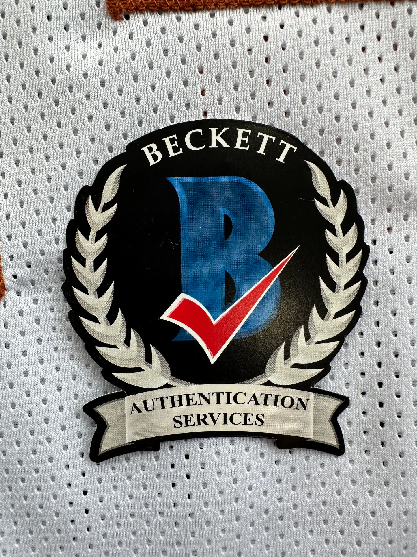 RICKY WILLIAMS SIGNED WHITE FOOTBALL JERSEY Texas Longhorns w/ "98 Heisman" BAS