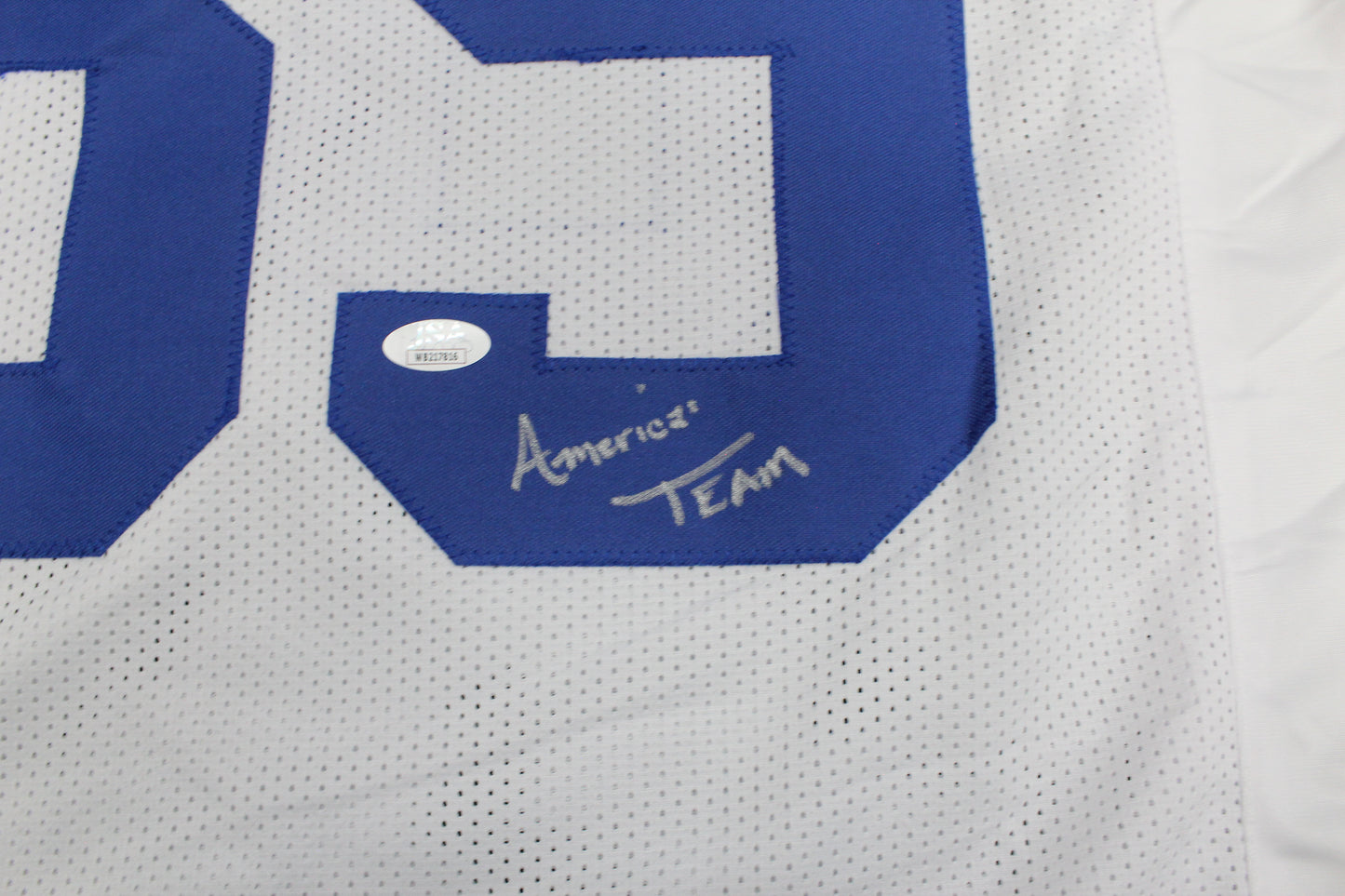 KEVIN WILLIAMS DALLAS COWBOYS SIGNED JERSEY Hurricanes w/INSCs XL JSA