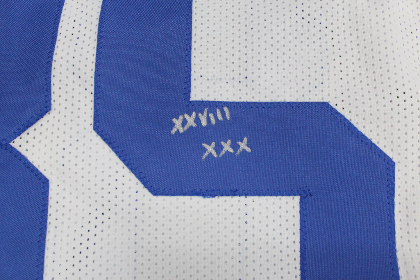 KEVIN WILLIAMS DALLAS COWBOYS SIGNED JERSEY Hurricanes w/INSCs XL JSA