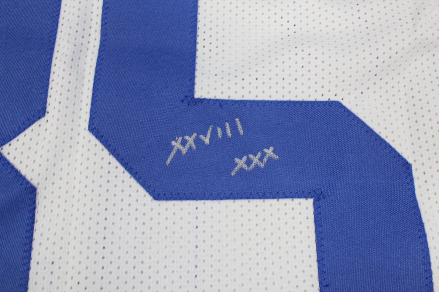KEVIN WILLIAMS DALLAS COWBOYS SIGNED JERSEY Hurricanes w/INSCs XL JSA
