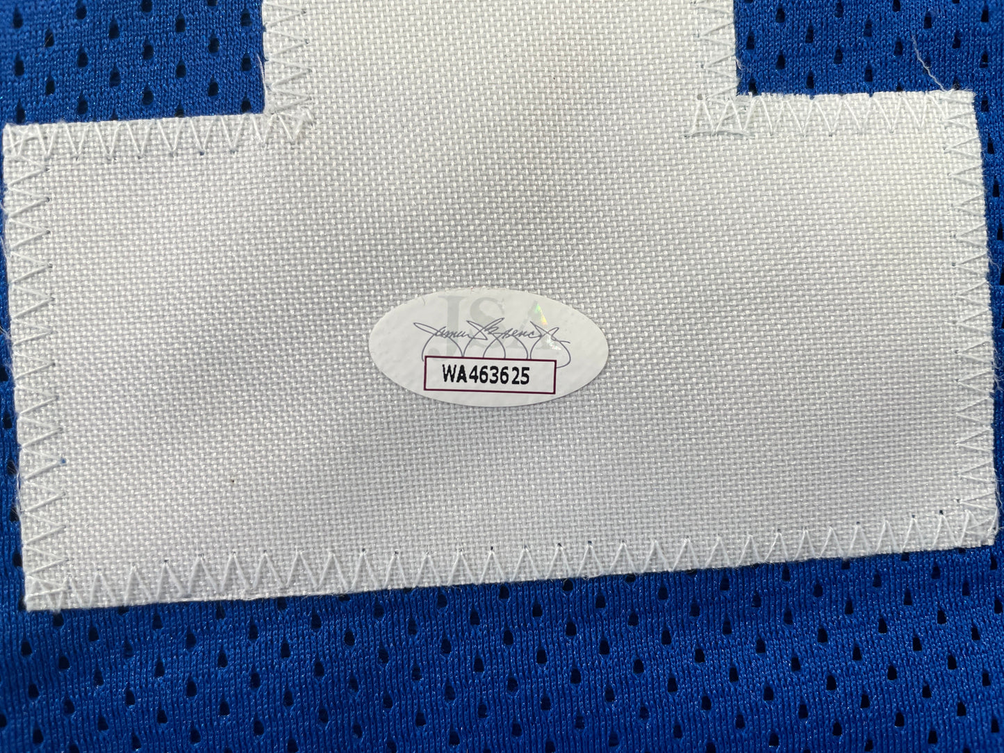 BOB LILLY DALLAS COWBOYS SIGNED Throwback JERSEY w/HOF80 JSA COA