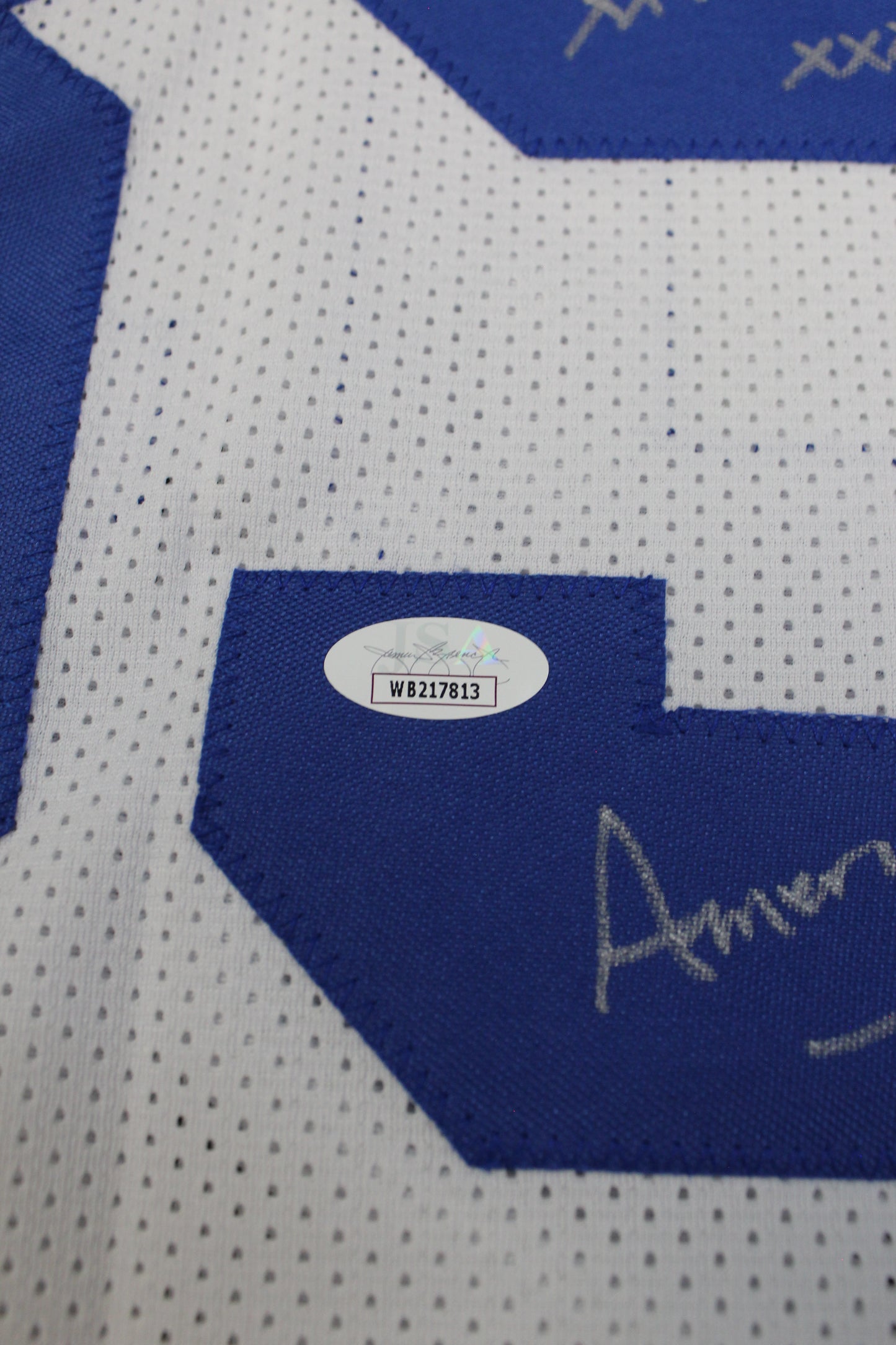 KEVIN WILLIAMS DALLAS COWBOYS SIGNED JERSEY Hurricanes w/INSCs XL JSA