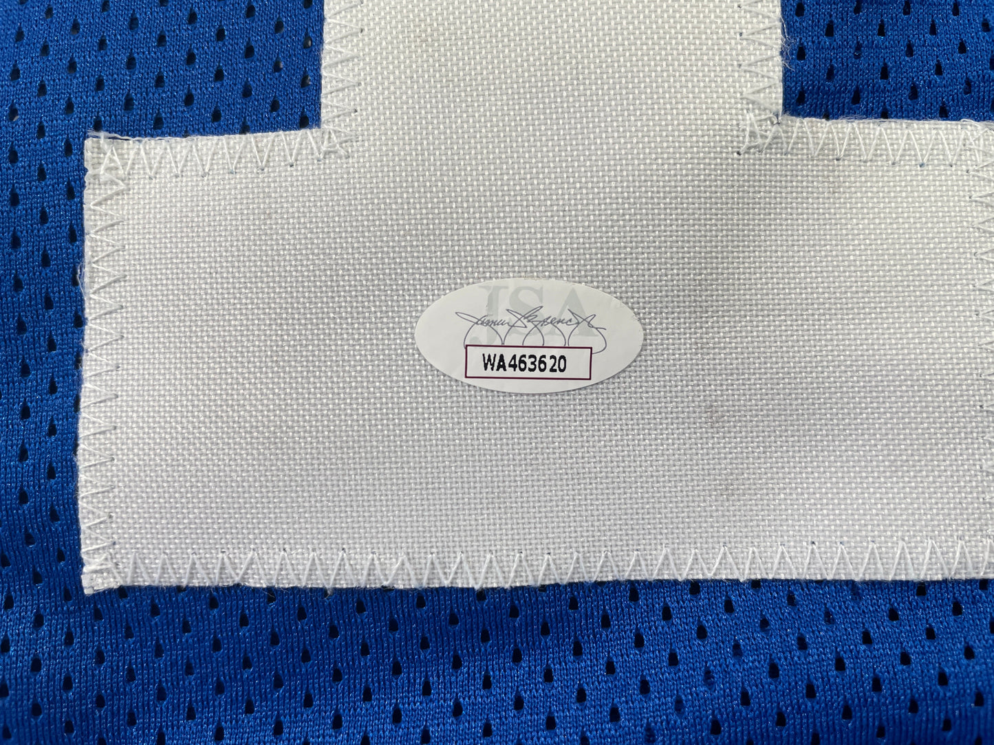 BOB LILLY DALLAS COWBOYS SIGNED Throwback JERSEY w/HOF80 JSA COA