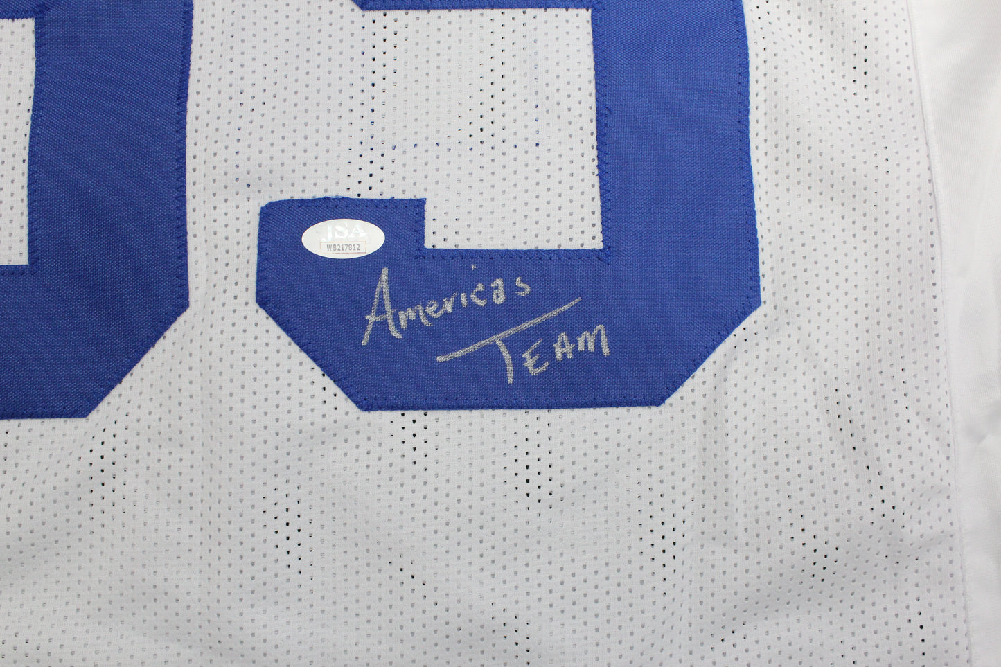 KEVIN WILLIAMS DALLAS COWBOYS SIGNED JERSEY Hurricanes w/INSCs XL JSA