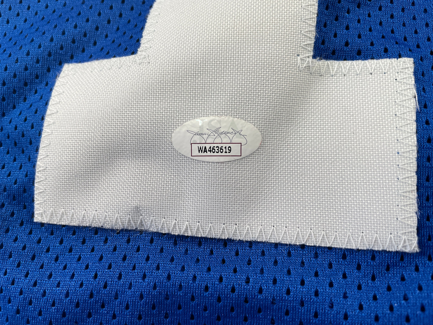 BOB LILLY DALLAS COWBOYS SIGNED Throwback JERSEY w/HOF80 JSA COA
