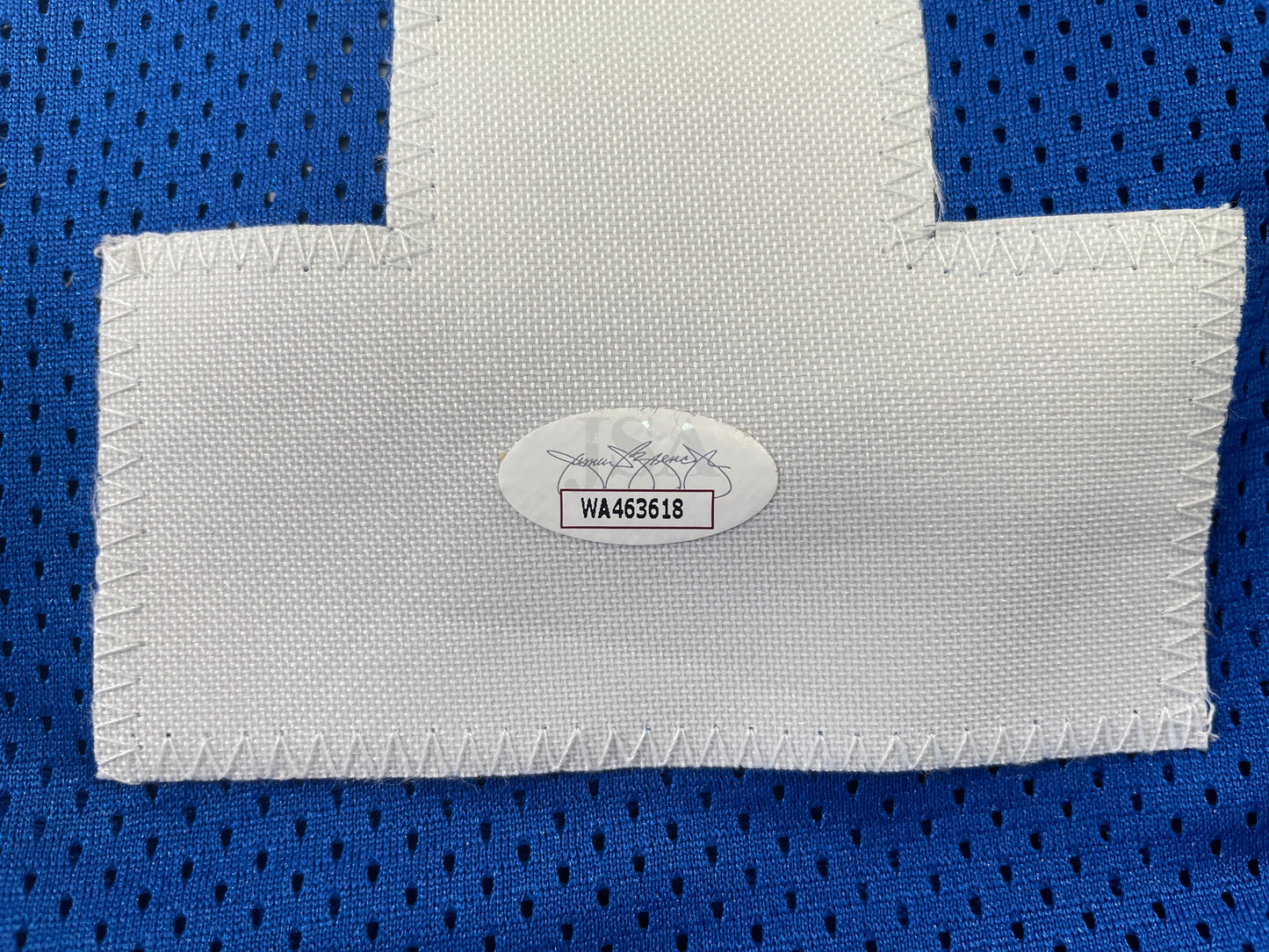 BOB LILLY DALLAS COWBOYS SIGNED Throwback JERSEY w/HOF80 JSA COA