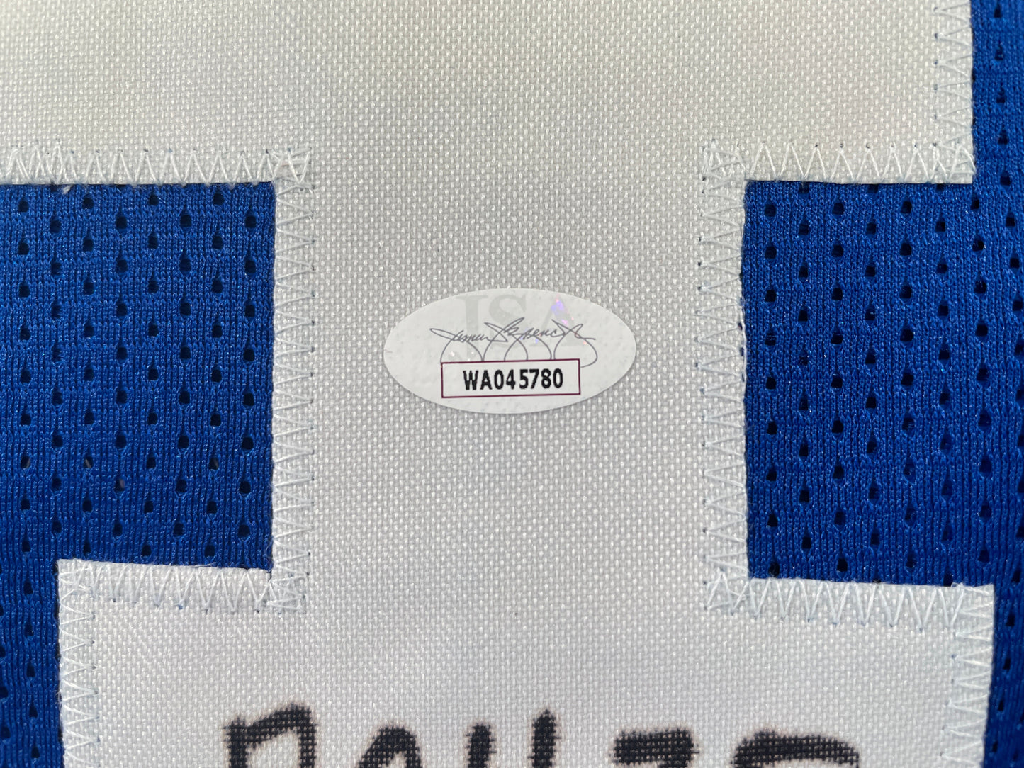 BOB LILLY DALLAS COWBOYS SIGNED Throwback JERSEY w/ROH75 JSA COA
