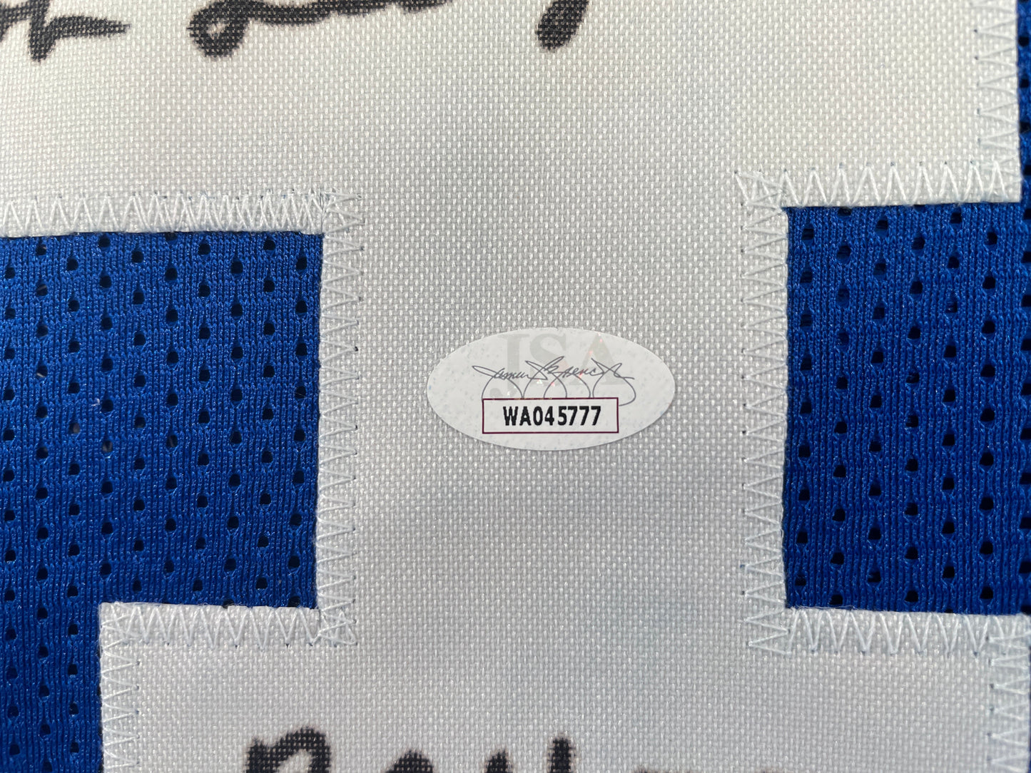 BOB LILLY DALLAS COWBOYS SIGNED Throwback JERSEY w/ROH75 JSA COA
