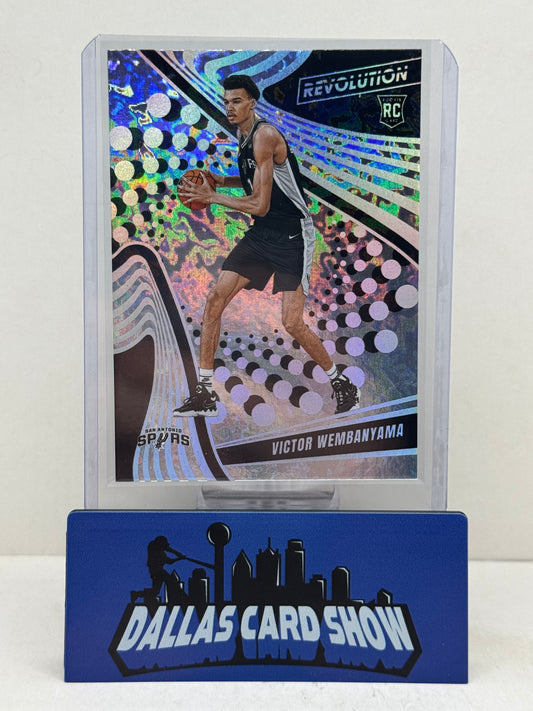 2023-24 Panini Revolution Victor Wembanyama RC Avalanche Rookie #104 Spurs