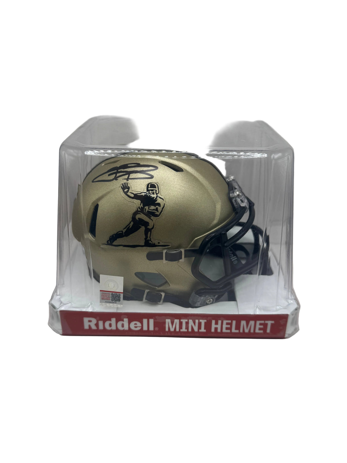 Johnny Manziel Signed Mini Helmet BAS Authentic