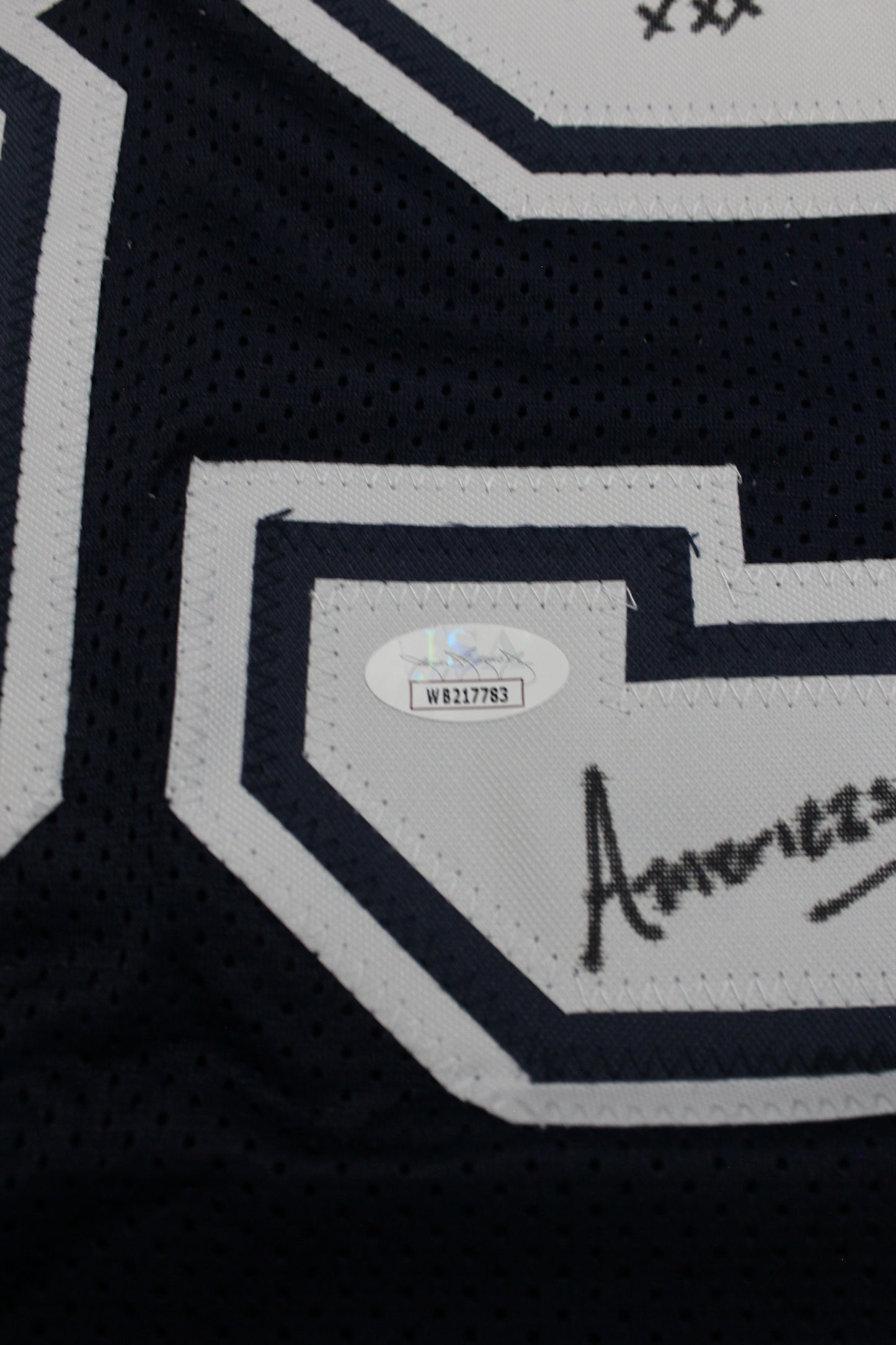 KEVIN WILLIAMS DALLAS COWBOYS SIGNED Blue JERSEY Hurricanes w/INSCs M JSA