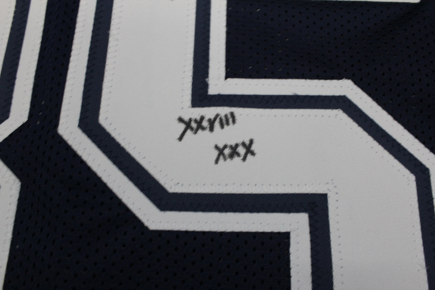 KEVIN WILLIAMS DALLAS COWBOYS SIGNED Blue JERSEY Hurricanes w/INSCs M JSA