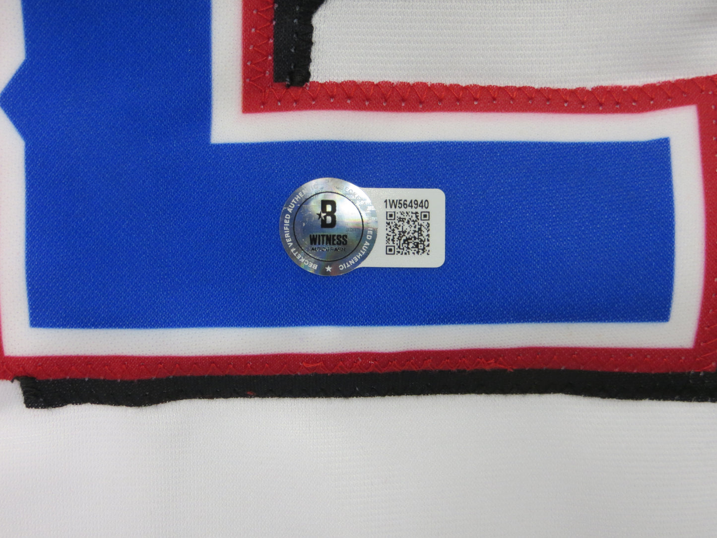 JOSH HAMILTON TEXAS RANGERS SIGNED WHITE JERSEY size 2XL BAS COA