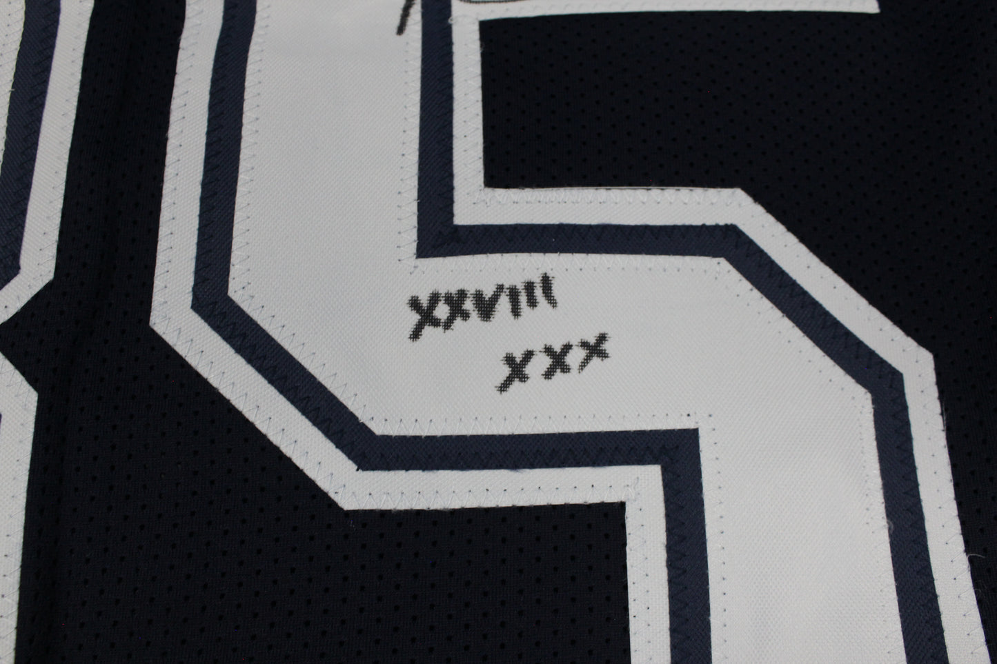 KEVIN WILLIAMS DALLAS COWBOYS SIGNED Blue JERSEY Hurricanes w/INSCs 3XL JSA
