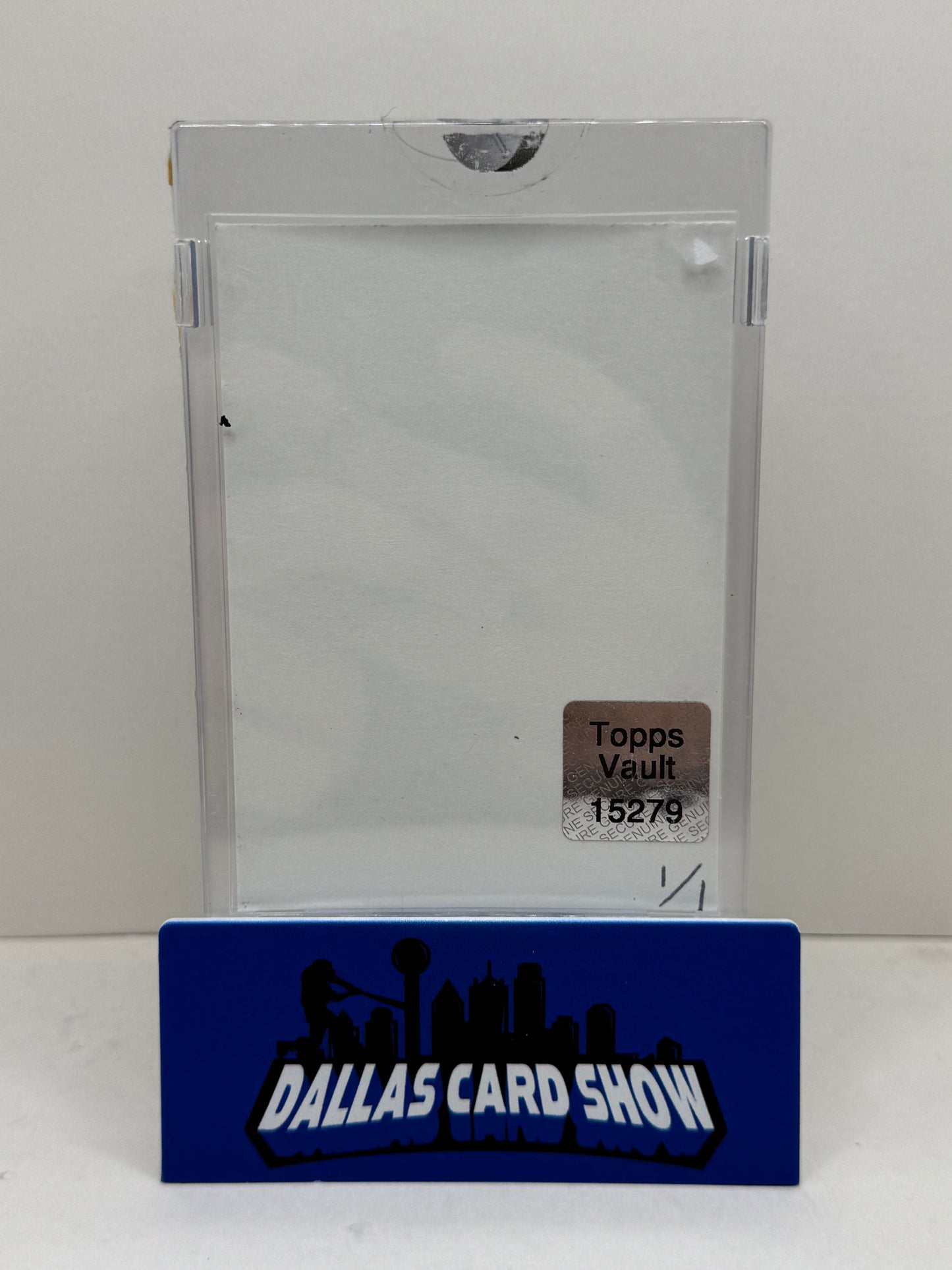 2010 Topps Triple Threads #1/1 Topps Vault Blank Back Troy Aikman