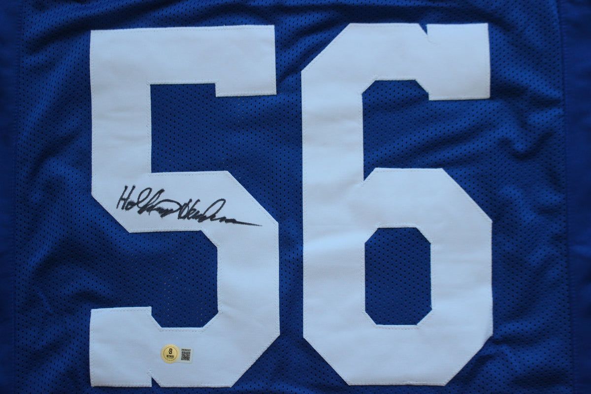 THOMAS HOLLYWOOD HENDERSON DALLAS COWBOYS SIGNED Throwback JERSEY BAS