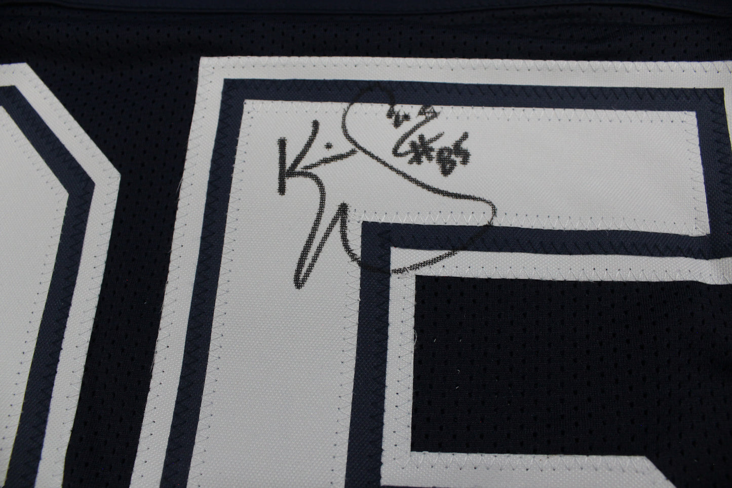 KEVIN WILLIAMS DALLAS COWBOYS SIGNED Blue JERSEY Hurricanes w/INSCs 3XL JSA