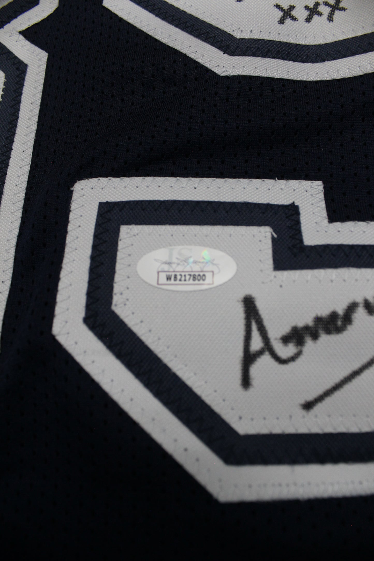 KEVIN WILLIAMS DALLAS COWBOYS SIGNED Blue JERSEY Hurricanes w/INSCs 3XL JSA