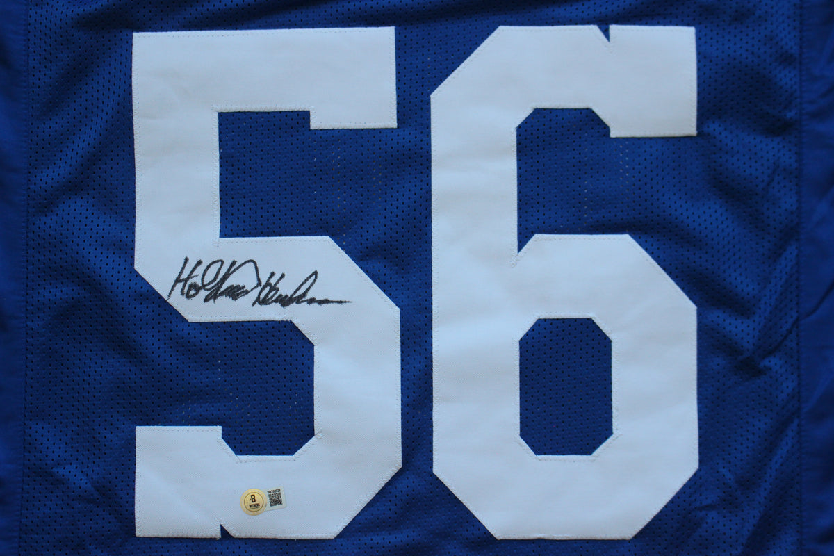 THOMAS HOLLYWOOD HENDERSON DALLAS COWBOYS SIGNED Throwback JERSEY BAS