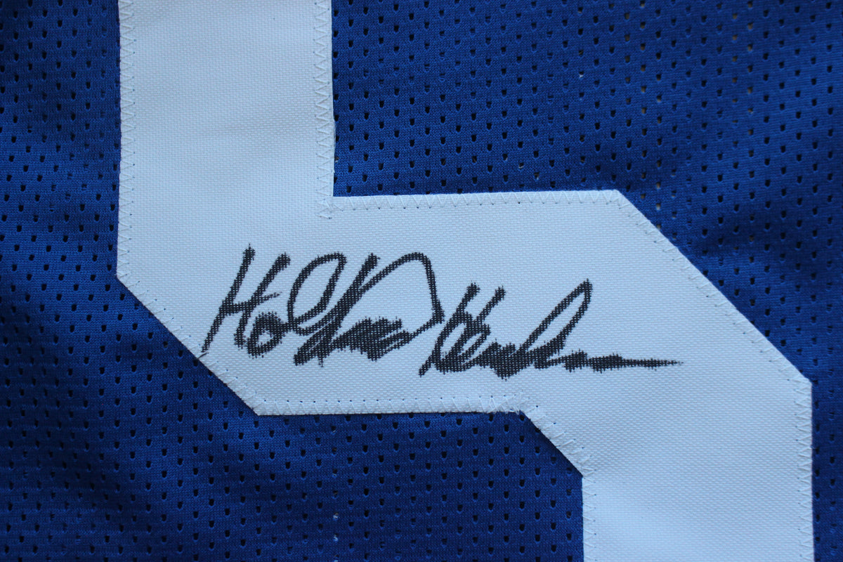 THOMAS HOLLYWOOD HENDERSON DALLAS COWBOYS SIGNED Throwback JERSEY BAS