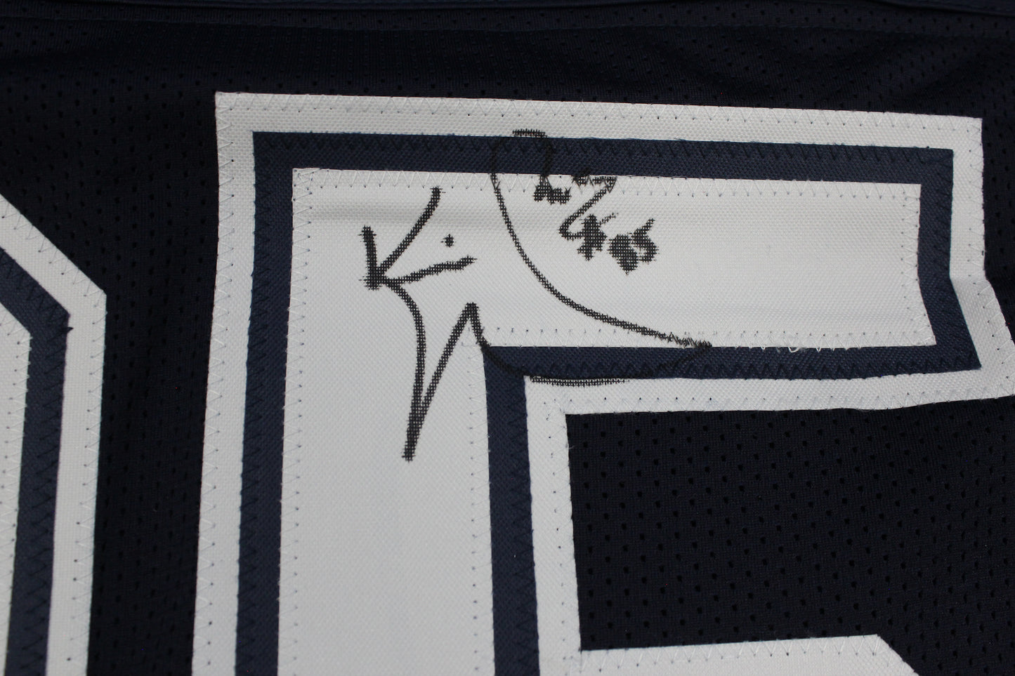 KEVIN WILLIAMS DALLAS COWBOYS SIGNED Blue JERSEY Hurricanes w/INSCs 3XL JSA