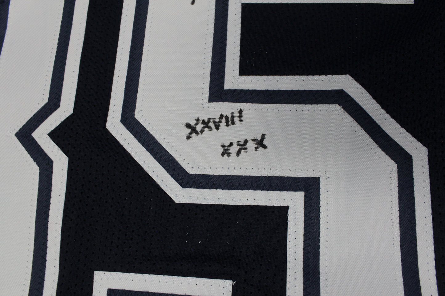 KEVIN WILLIAMS DALLAS COWBOYS SIGNED Blue JERSEY Hurricanes w/INSCs 3XL JSA