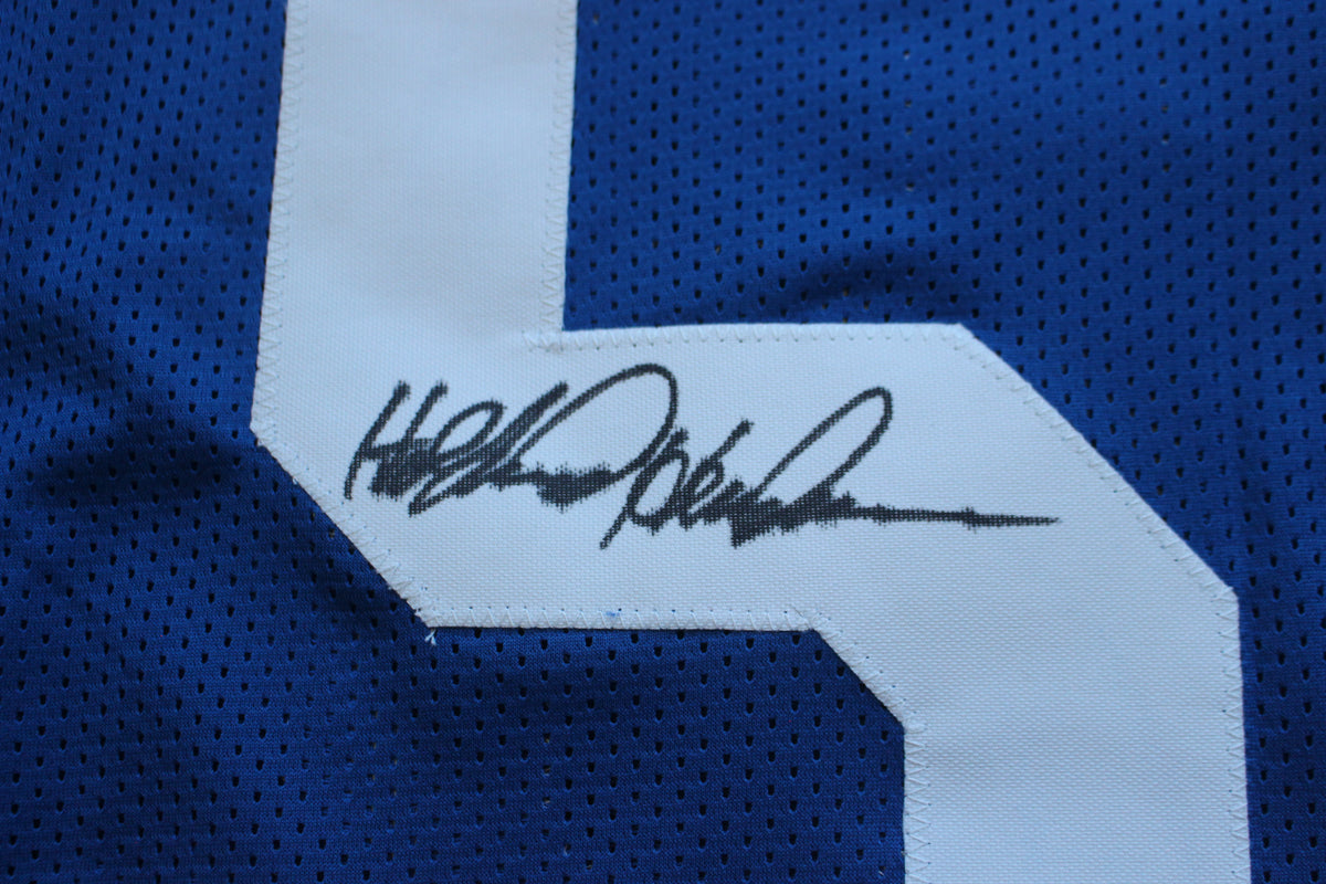 THOMAS HOLLYWOOD HENDERSON DALLAS COWBOYS SIGNED Throwback JERSEY BAS