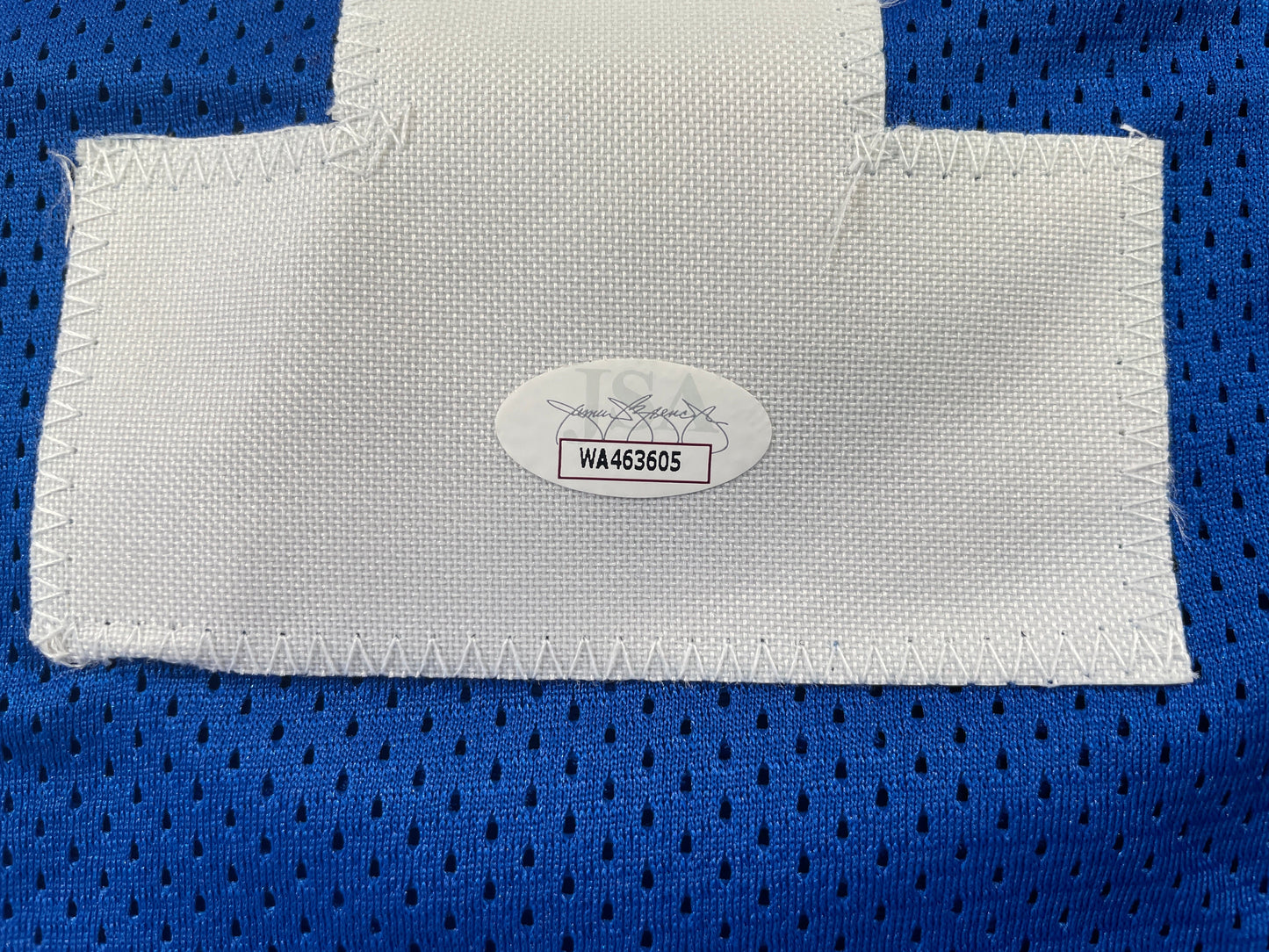 BOB LILLY DALLAS COWBOYS SIGNED Throwback JERSEY w/HOF80 JSA COA
