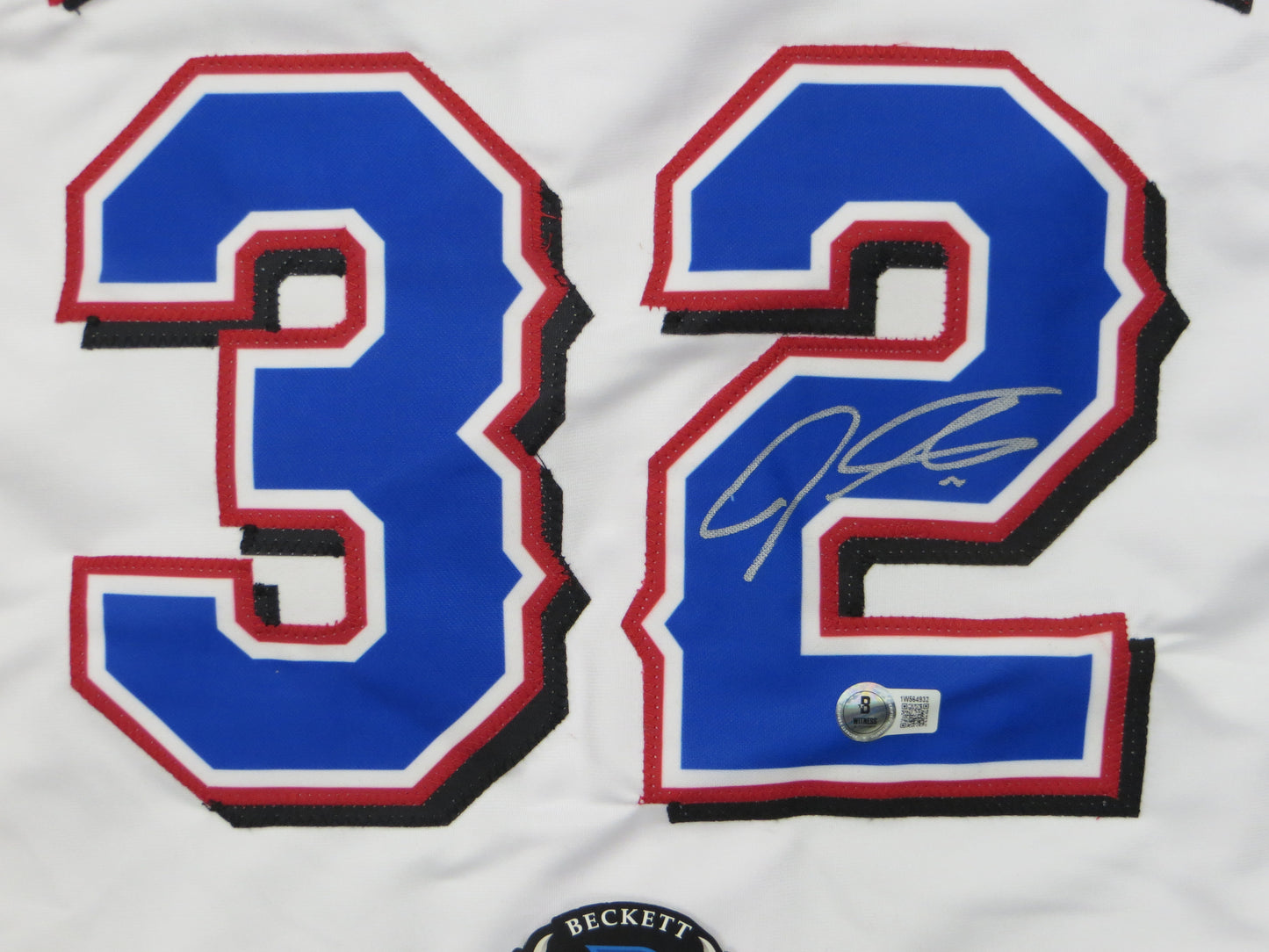 JOSH HAMILTON TEXAS RANGERS SIGNED WHITE JERSEY size 3XL BAS COA