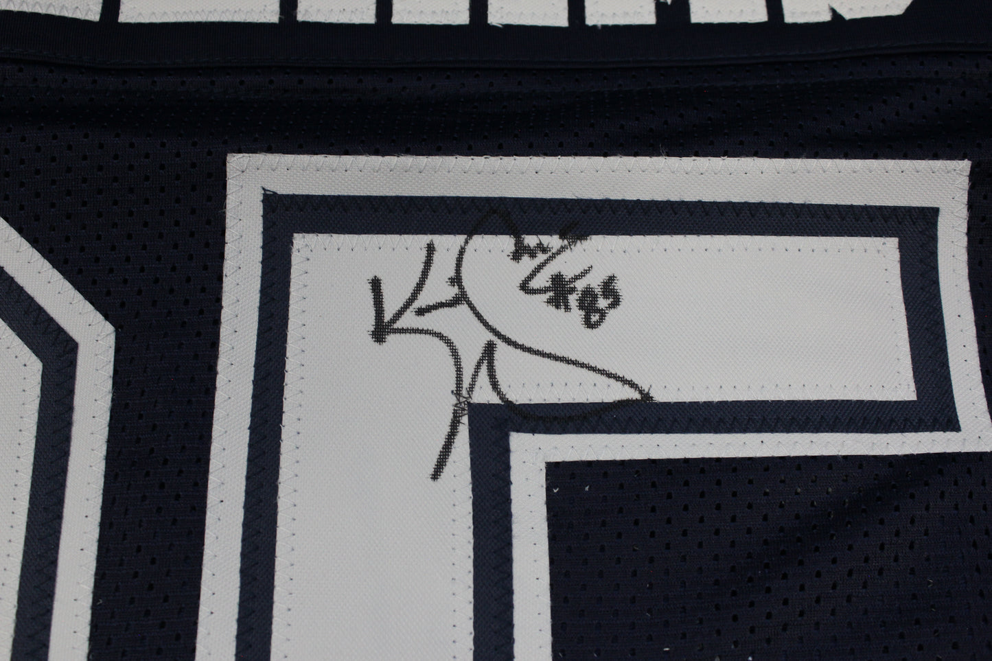 KEVIN WILLIAMS DALLAS COWBOYS SIGNED Blue JERSEY Hurricanes w/INSCs 2XL JSA