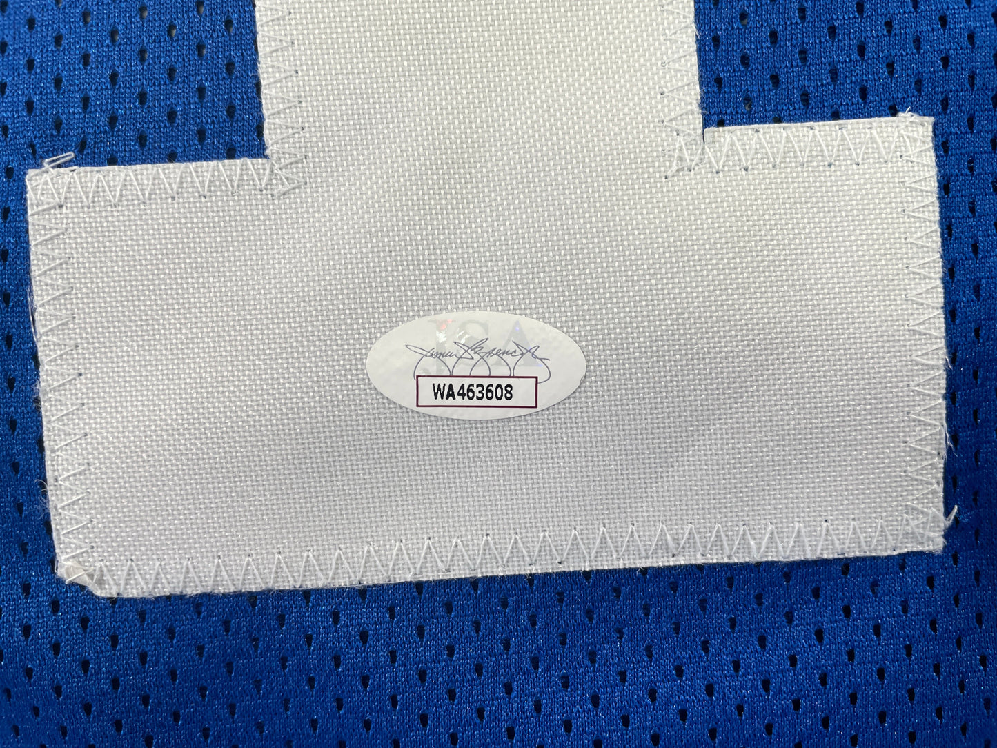BOB LILLY DALLAS COWBOYS SIGNED Throwback JERSEY w/HOF80 JSA COA